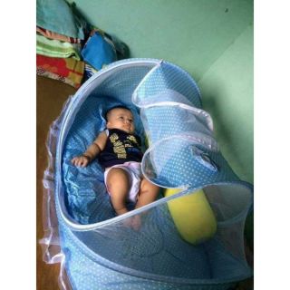 Màn chống muỗi tự bung loại 1 có nhạc cho bé