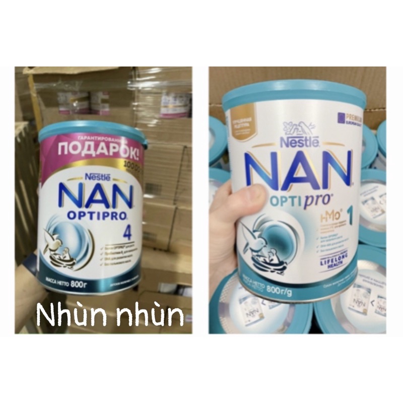 {Hà nam} Sữa Nan Nga thường và Nan HMO 800g Đủ Số 1,2,3,4 800G (date inb)