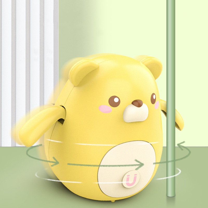 [TẶNG KÈM PIN] Đồ Chơi Lật Đật Hình Động Vật chạy pin di chuyển lắc lư SIÊU CUTE