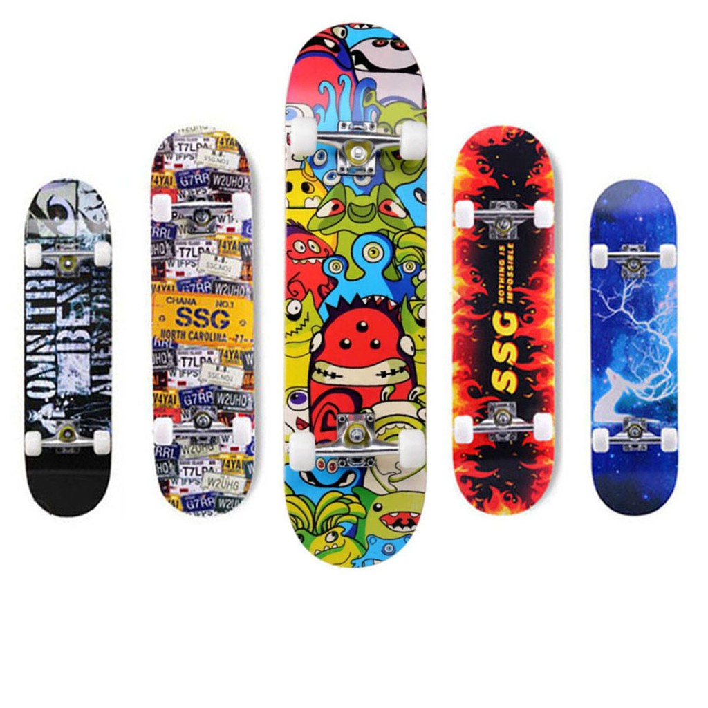 Ván trượt thể thao skateboard người lớn kích thước 80 x 20 cm