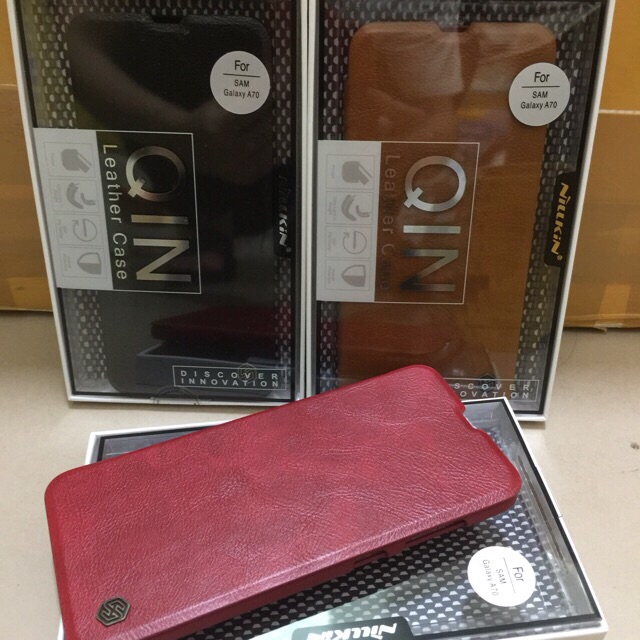 Bao da Nillkin Qin Galaxy A70 2019 Chính hãng | BigBuy360 - bigbuy360.vn