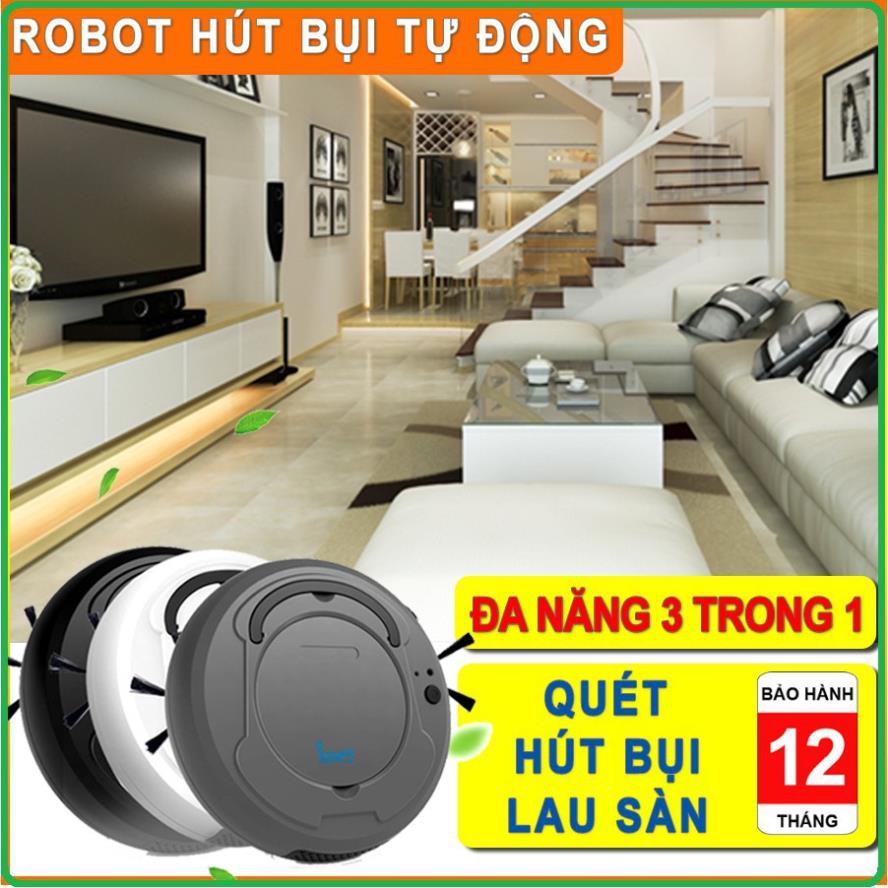 RẺ VÔ ĐỊCH ROBOT Tự Động Dọn Nhà Thông Minh BOWAI Công Nghệ AI Cao Cấp Tự động hút bụi, lau nhà OB8