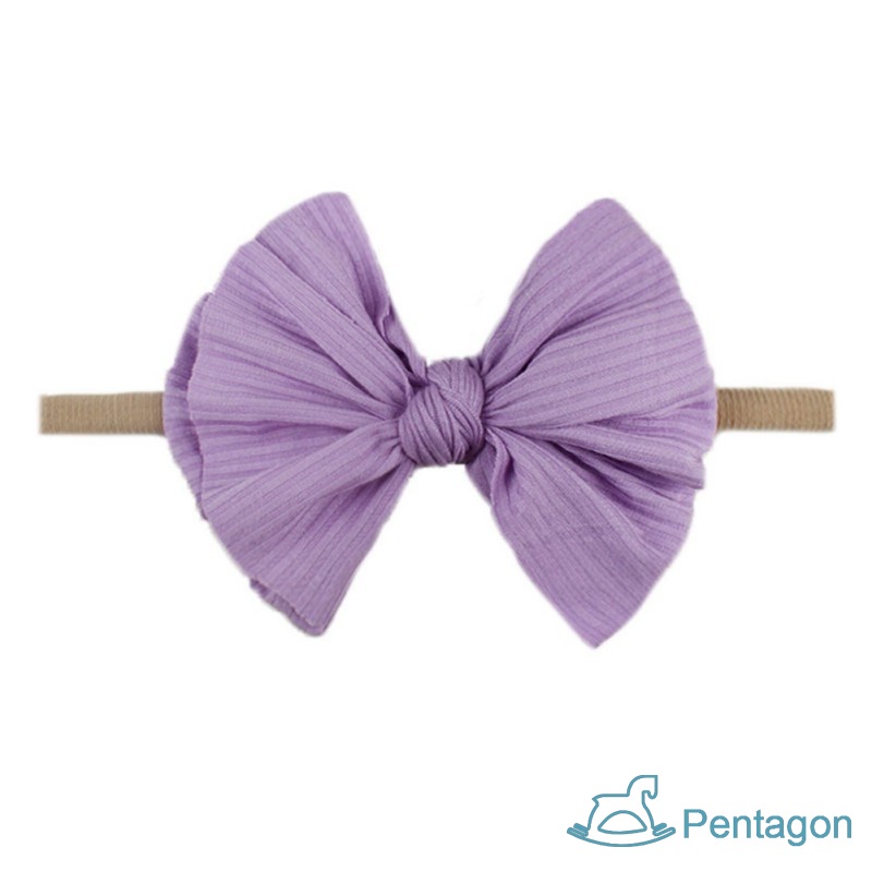 Kẹp Tóc Nơ In Họa Tiết Dễ Thương Cho Bé Gái