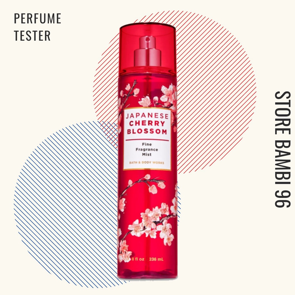 💖 𝘽𝘼𝙈𝘽𝙄 💖 Xịt thơm toàn thân Body Mist JAPANESE CHERRY BLOSSOM 236ml Bath&Body Works❤