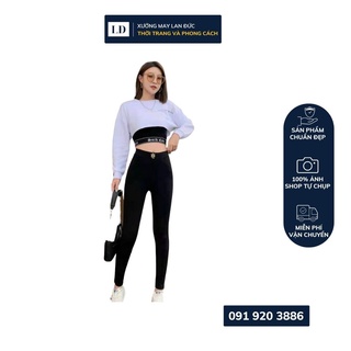  Quần Legging Umi Hàn Quốc cao cấp-Chất liệu co dãn 4 chiều form thoải mái 