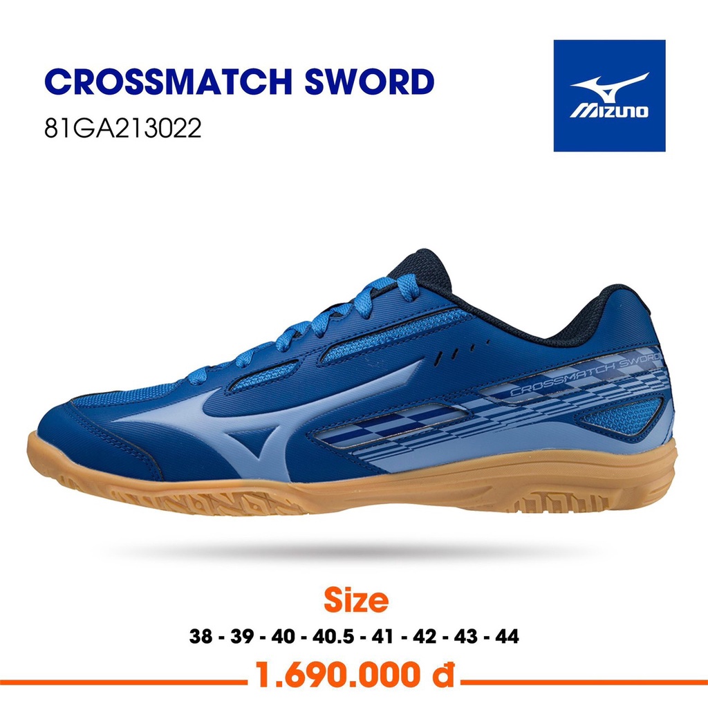 Giày bóng bàn Mizuno Crossmatch Sword 81GA213022