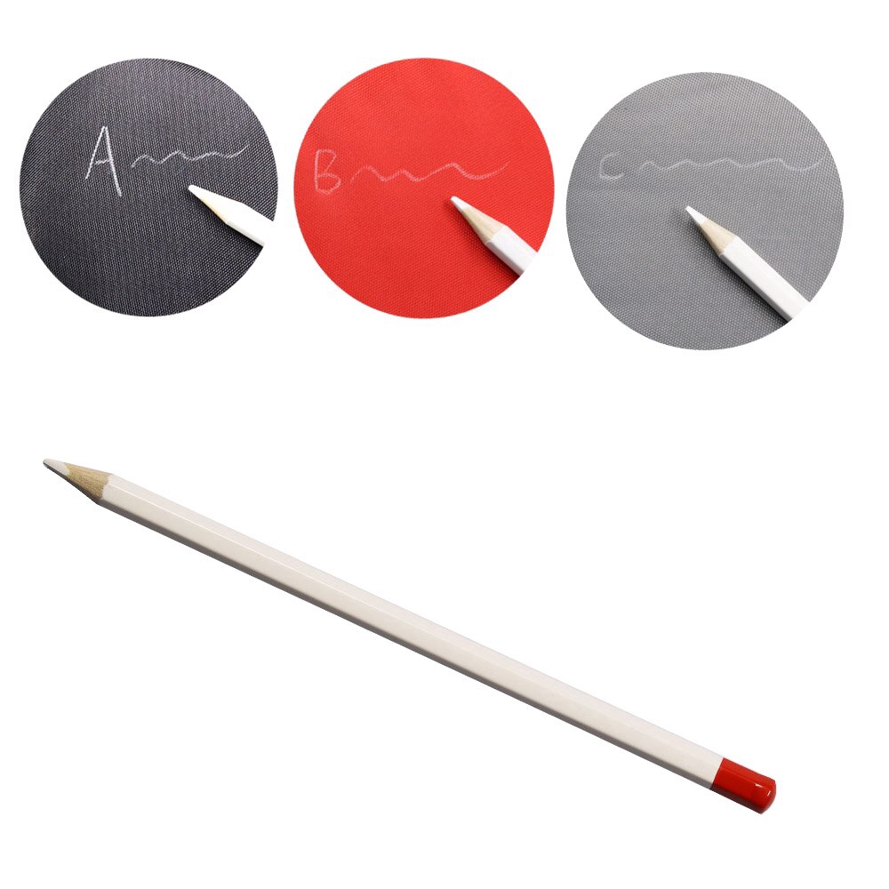 Set 1 / 3 / 6 Bút Đánh Dấu Màu Trắng Tan Trong Nước Có Thể Xóa Được Bằng Vải Da