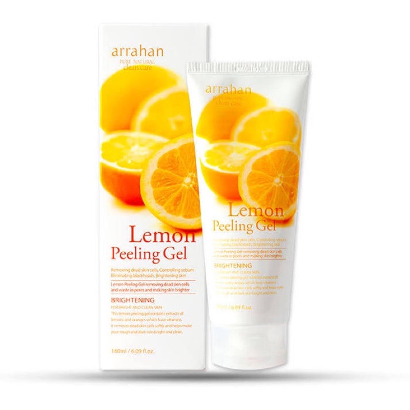 Gel tẩy da chết chanh Arrahan Lemon Peeling 180ml