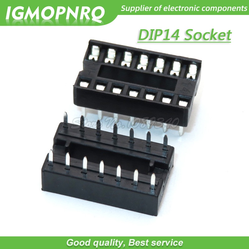 Bộ 10 Linh Kiện Điện Tử DIP6 DIP8 DIP14 DIP16 DIP18 DIP20 DIP24 DIP28 DIP40 pins DIP 8 14 16 18 20 24 28 40 pins DIP-8