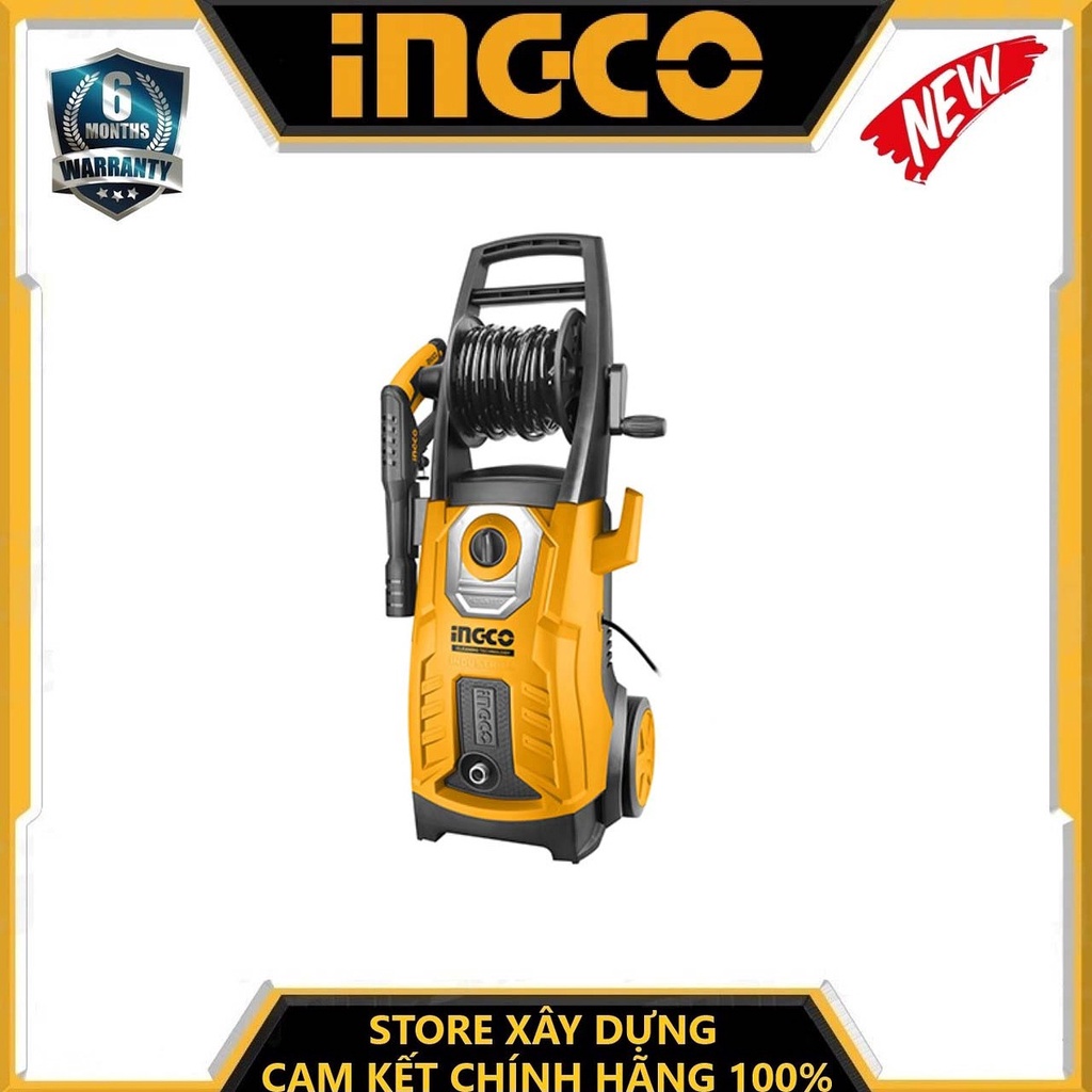 MÁY XỊT RỬA XE ÁP LỰC 1800W 160BAR INGCO HPWR25008 - HÀNG CHÍNH HÃNG