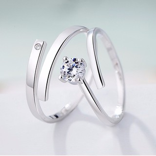 Nhẫn đôi nhẫn cặp đơn giản dễ thương phụ kiện trang sức thời trang hàn quốc - dorami