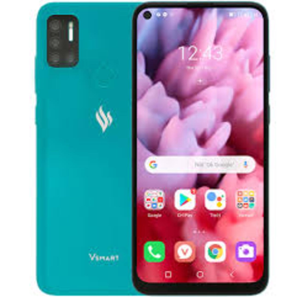 điện thoại Vsmart Joy 4 2sim ram 4/64G máy Chính Hãng, Màn hình: LTPS IPS LCD6.53&quot;Full HD+, cày game chất - TNN 01