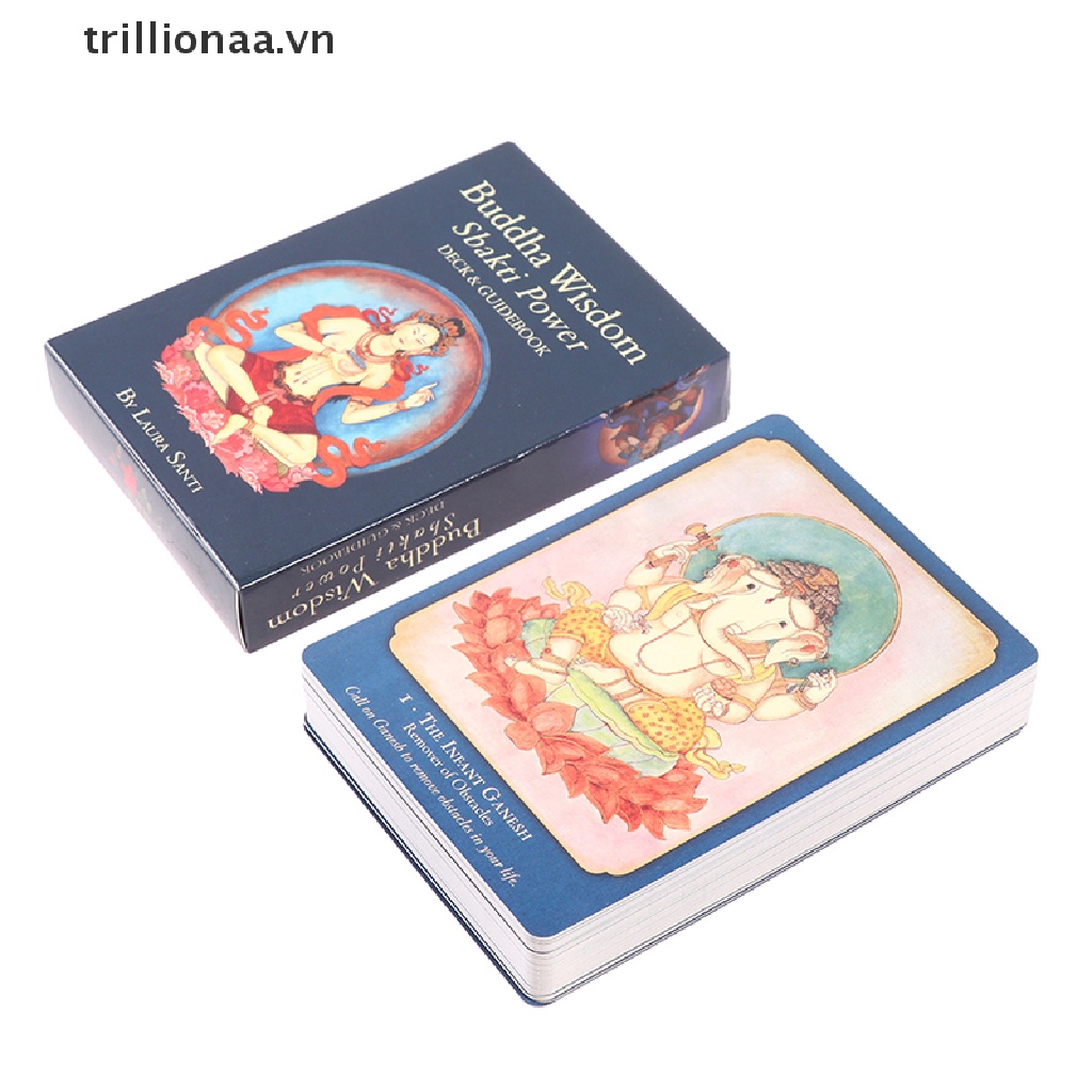 Bộ Bài Tarot Trillionaa Buddha wisdom Shakti power