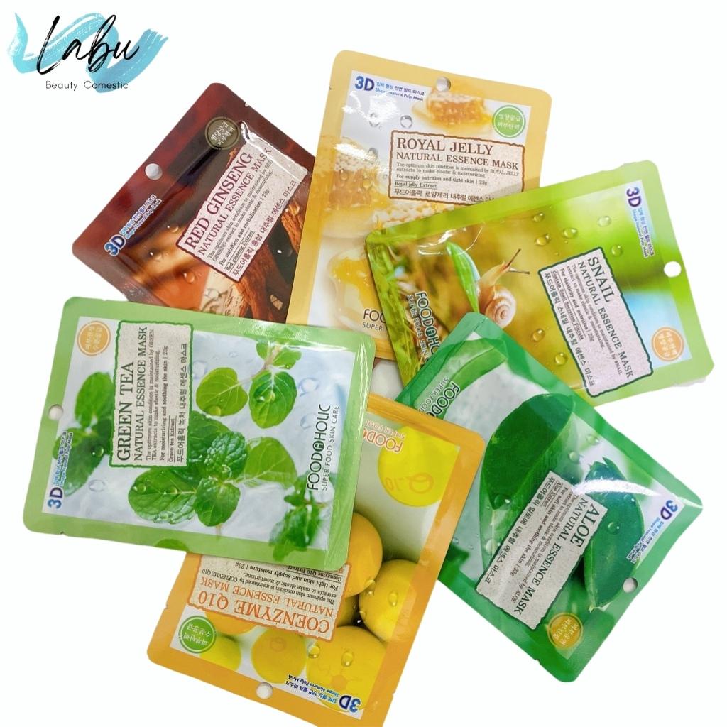 Mặt Nạ Giấy Nưỡng Da 3D Mark Hàn Quốc Chính Hãng 23gr, Labu Beauty, 043D