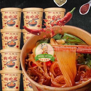 1 THÙNG MIẾN TRÙNG KHÁNH CHUA CAY (1 Thùng = 6 cốc)