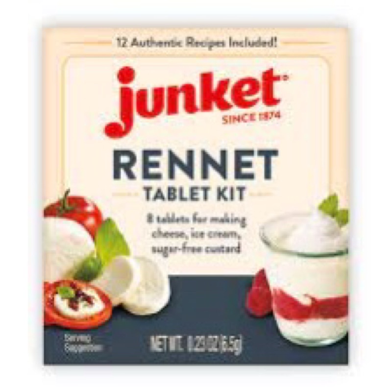 Viên Junket Rennet làm phomai, kem - Hàng Mỹ