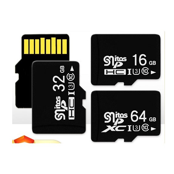 Thẻ nhớ MicroSD Tốc độ cao (Đen) 2GB/4GB/8GB/16GB/32GB/64GB | BigBuy360 - bigbuy360.vn