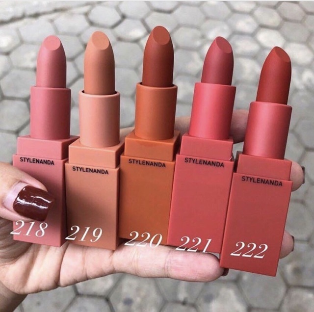 Son Thỏi 3CE Mood Recipe Matte Lip Color