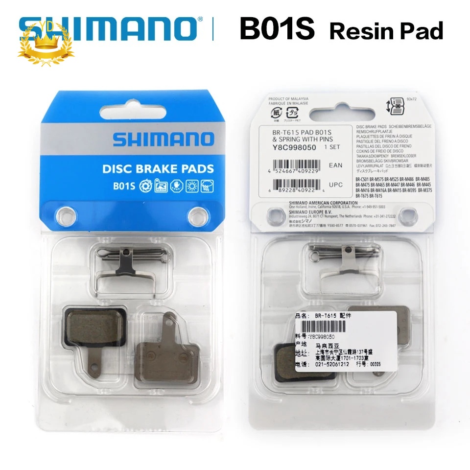 B01S Resina Pastilhas De Freio mtb Bicicleta Sapatos De Freio Bicicleta Pinça pads Para shimano Freio A Disko Hidráulico Mecânico HB