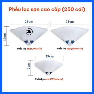 Phễu giấy lọc sơn siêu mịn, chống thấm tốt