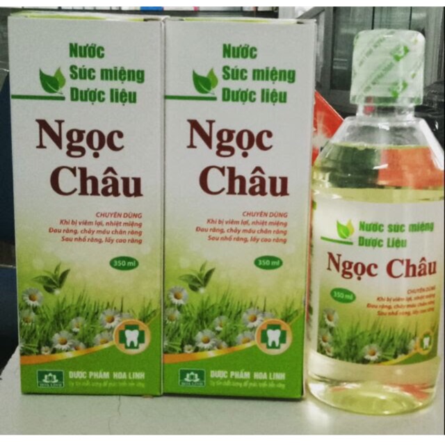 Nước xúc miệng Ngọc Châu 350ml