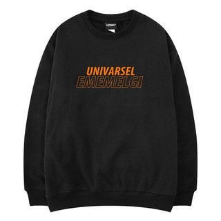 Áo nỉ sweater trơn, áo thu đông dài tay dáng rộng, nam nữ đều mặc được, áo sweater