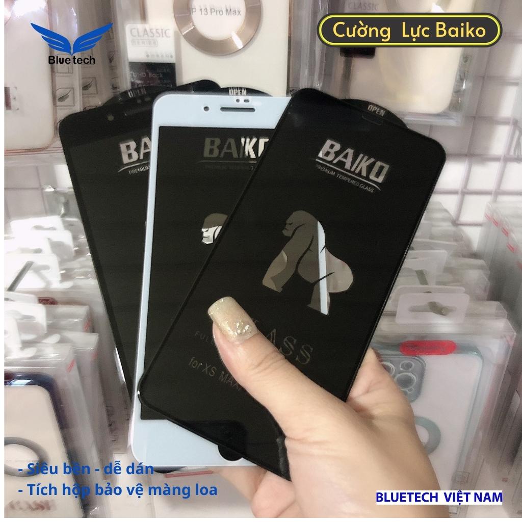Kính Cường lực iphone cao cấp BAIKO - Cường lực iphone 6 - 14promax - Bluetech