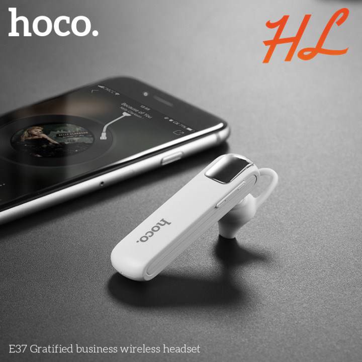 Tai Nghe Bluetooth Hoco E37 Gratified Business V4.1, Pin Siêu Trâu - BH 1 Năm - Hưng Long PC