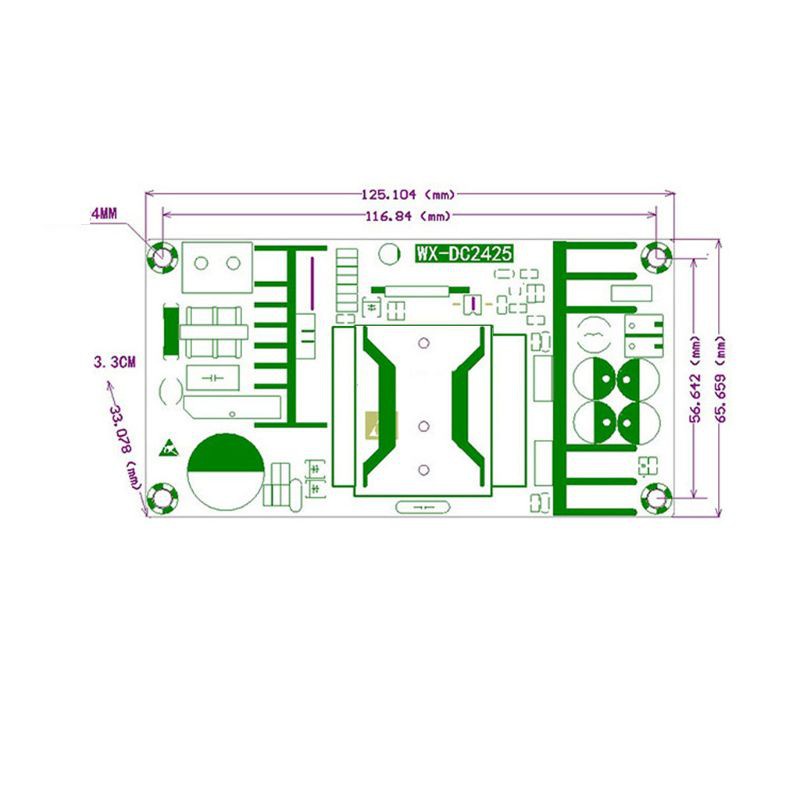 Bộ Chuyển Đổi Nguồn Điện Wer 36v 7a 250w Ac Dc