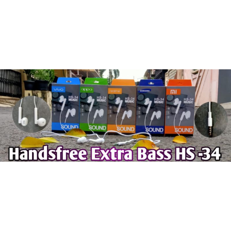 Tai Nghe Nhét Tai Siêu Bass Hs-34 Samsung | BigBuy360 - bigbuy360.vn