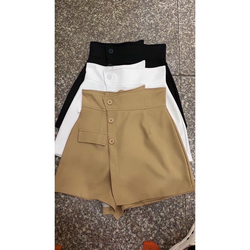 Quần giả váy vạt lệch 3 khuy | BigBuy360 - bigbuy360.vn