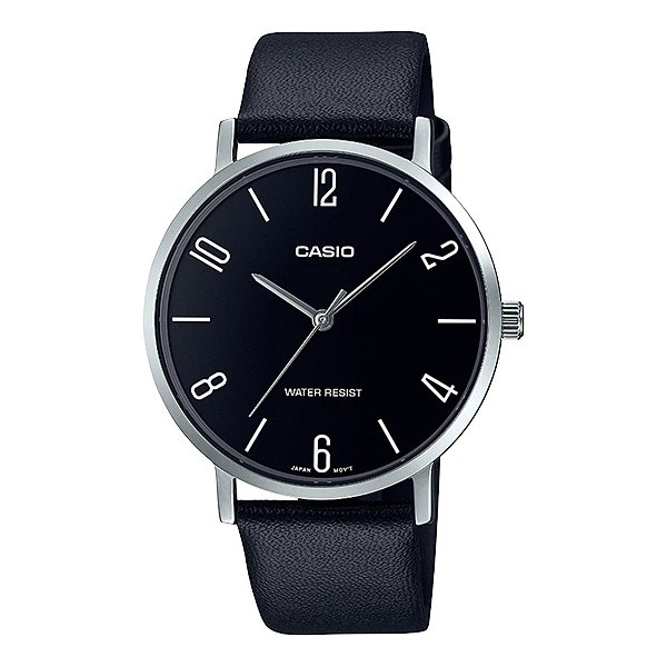 Đồng hồ nam dây da Casio MTP-VT01L-1B2UDF chính hãng