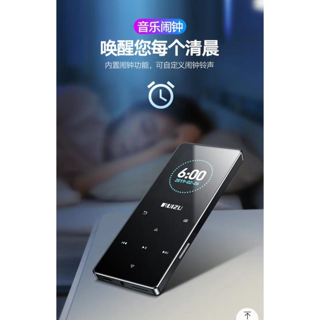 (CÓ SẴN) Máy nghe nhạc RUIZU D28 Bản 2021 8Gb Bluetooth 5.0 Hifi Lossless Loa ngoài - Tặng kèm tai nghe