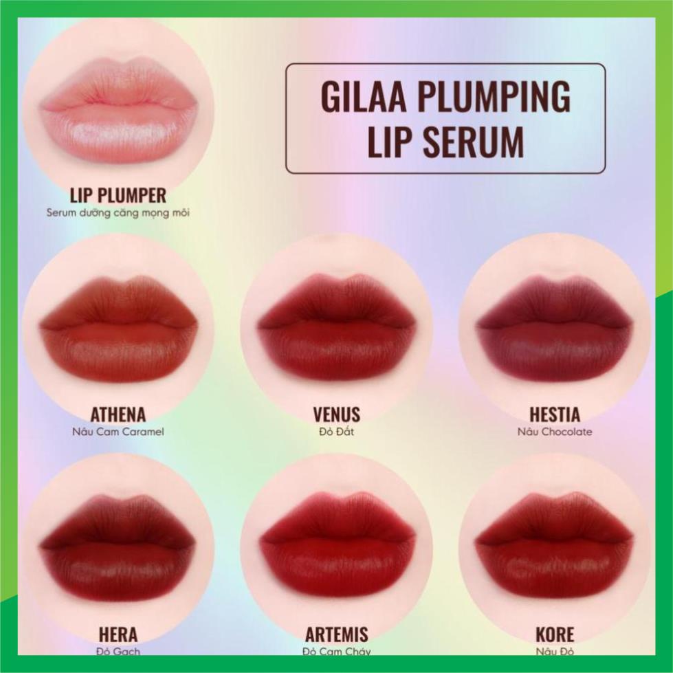 - Son kem hiệu ứng bán lì căng mọng môi Gilaa Plumping Lip - HONG'S BEAUTY _hanquocmypham2022