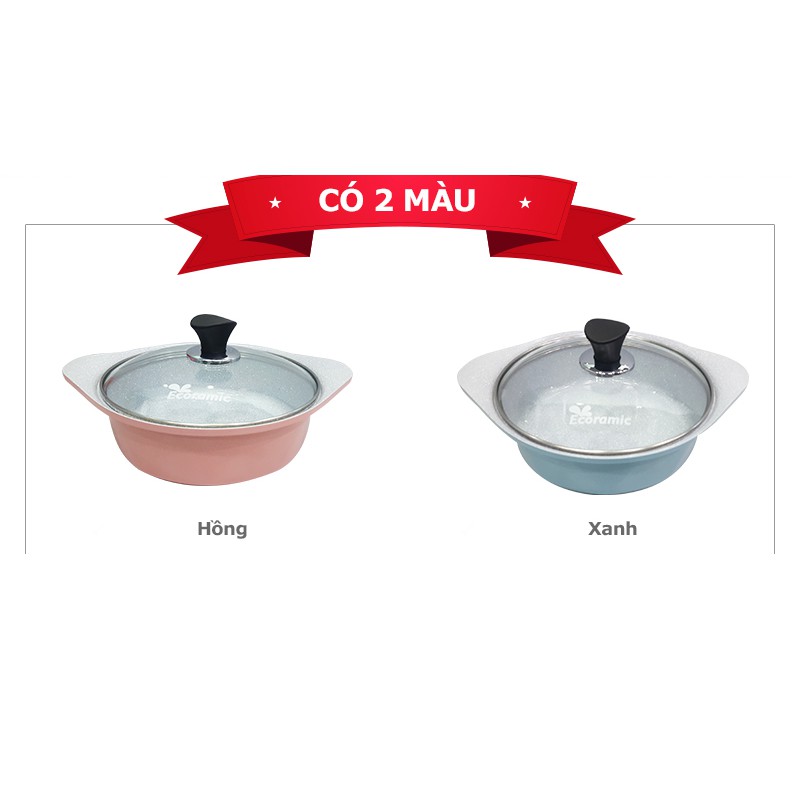 E-ECORAMIC-Nồi chữ V 22cm
