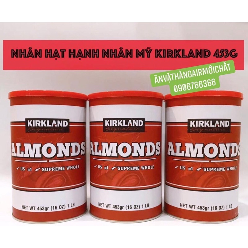 Mix Nut Hạt Hỗn Hợp Kirkland Signature Extra Fancy Mỹ Hộp 453 gram