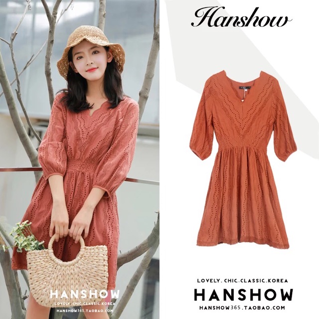 Váy sơ mi buộc eo