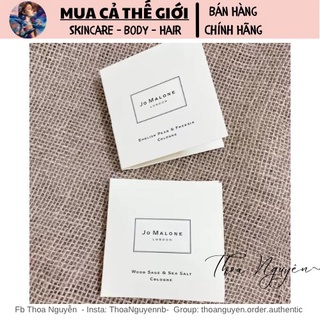 Vial mẫu thử nước hoa Jo Malone