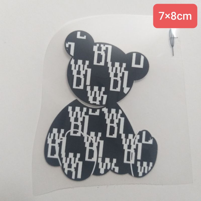 Hình ủi nhiệt trang trí .