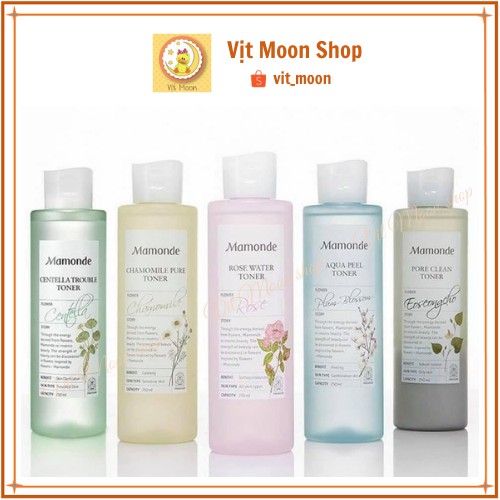 Nước hoa hông Mamonde bản mới