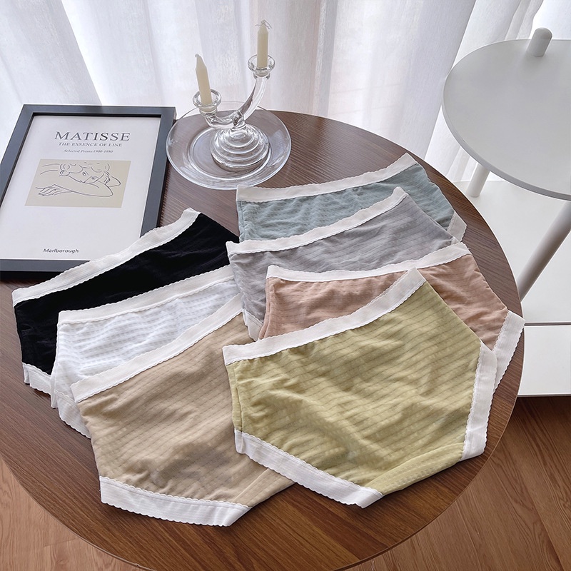 Quần lót nữ FABRIC tơ trơn siêu cấp - Quần chip nữ freesize FLQ169