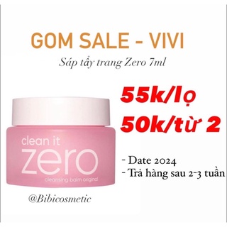 Sáp tẩy trang Zero 7ml
