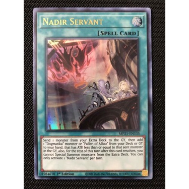 Thẻ Bài Yugioh:Nadir Servant - MP21-EN135 - Ultra Rare 1st Edition