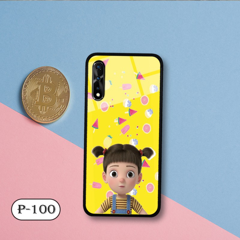 Ốp kính in hình cute Vivo S1/ iQOO Neo 855