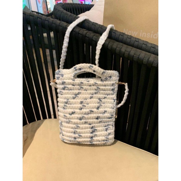 CROCHET BAG - Túi Xách dáng Hàn - Túi len handmade xu hướng 2022 Gen XYZ