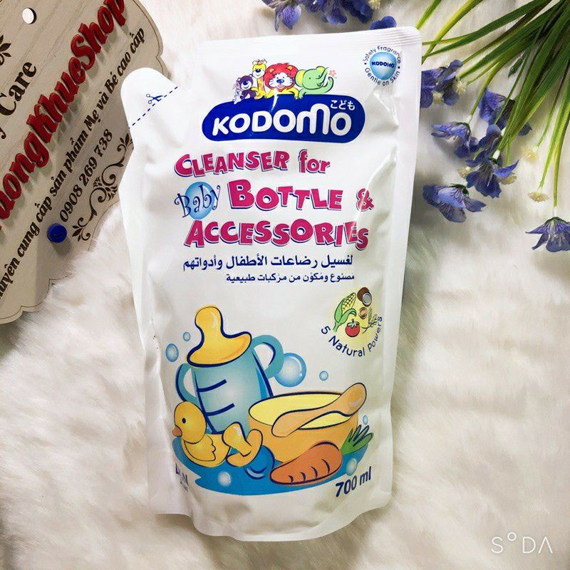 nước rửa bình kodomo
