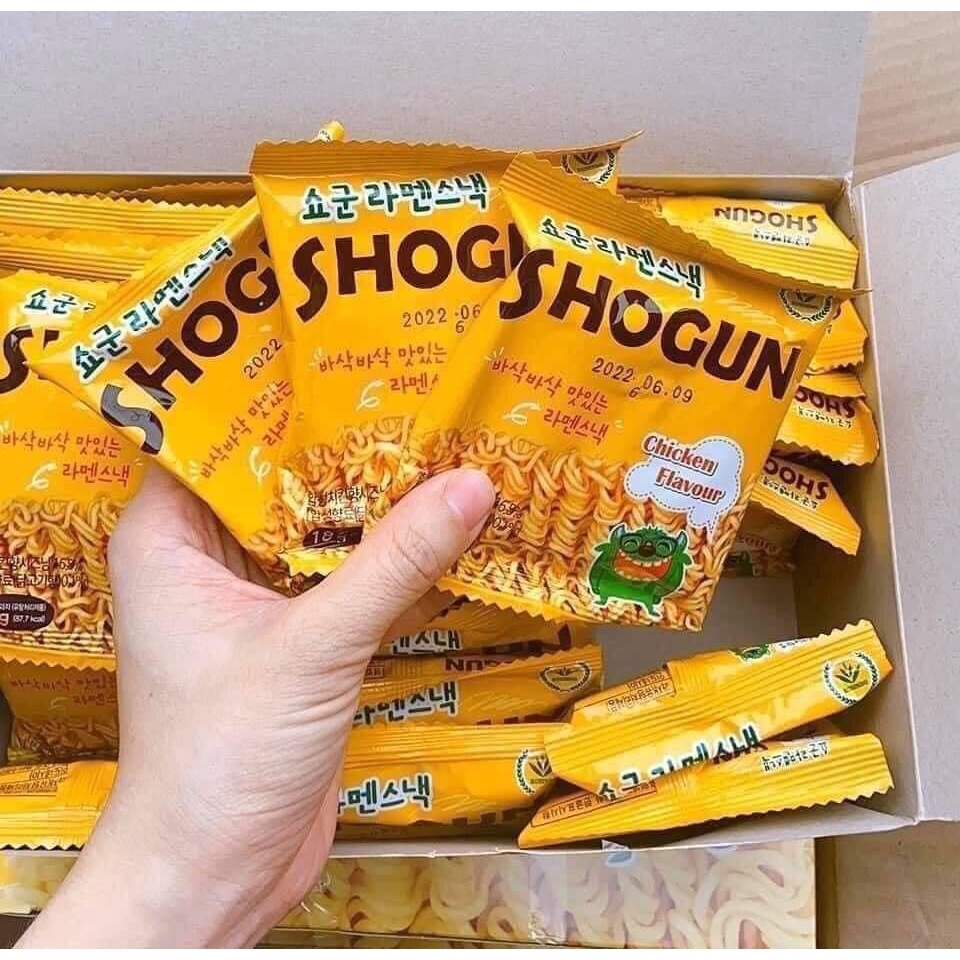 Thanh Hoá - Combo 3 gói mì tôm trẻ em Shogun ăn liền 18g