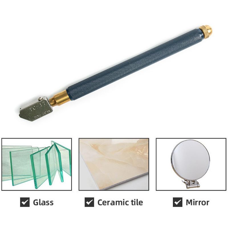 Dao Cắt Kính, Kiếng, Gạch Men TOYO TC-17 Hàng Nội Địa Nhật Có Tra Dầu