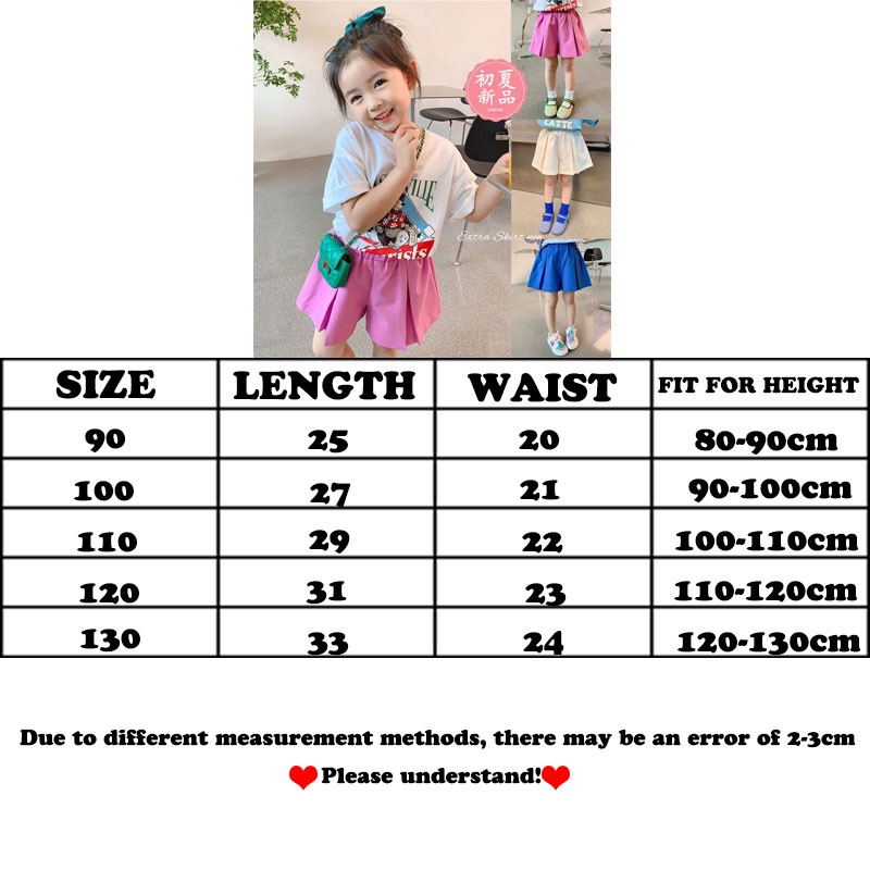 Quần ngắn ống rộng Màu Sắc Đơn Giản Dễ Phối Đồ Thời Trang Hè Phong Cách Hàn Quốc Cho Nữ