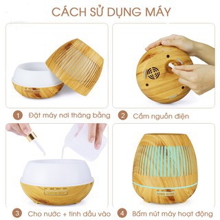 Máy Khuếch Tán Tinh Dầu Đèn Lồng Cao Cấp T2